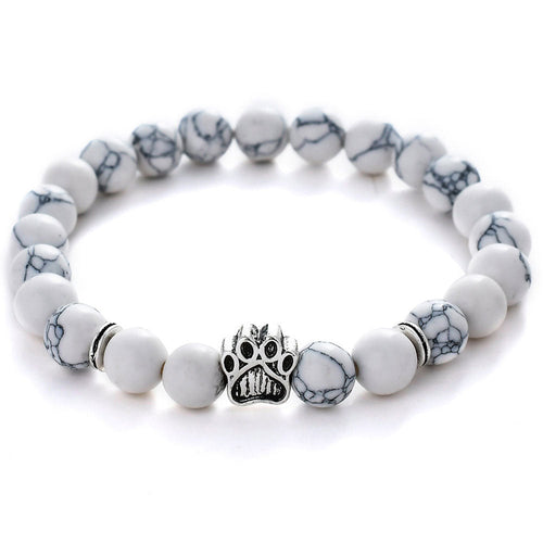 Naturstein-Armband Arctic