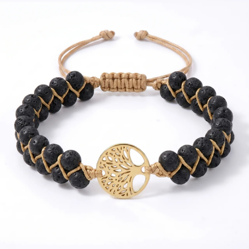 Lebensbaum-Armband Ebony