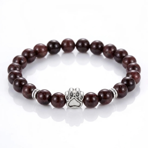 Naturstein-Armband Garnet