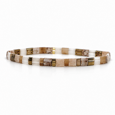 Miyuki-Armband Marble – Streunerband