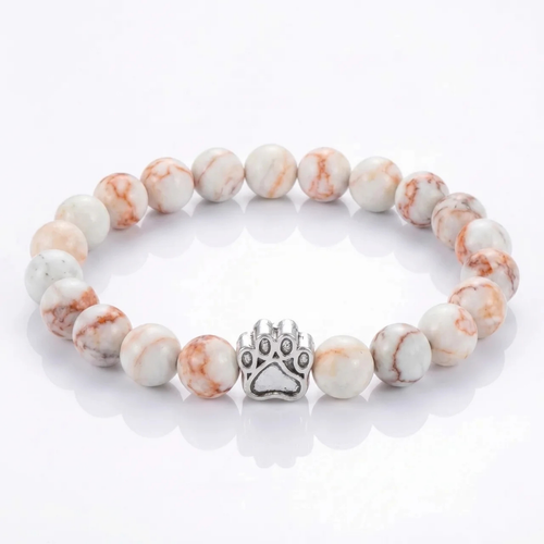 Naturstein-Armband Pearl