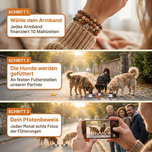 Naturstein-Armband Magma