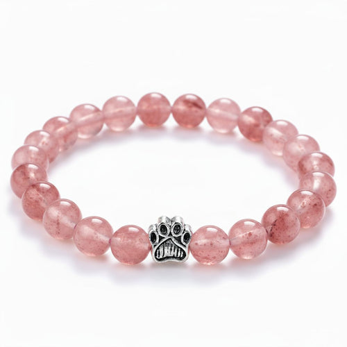Naturstein-Armband Love